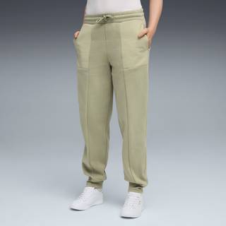 PUMA HER High-Waist Sweatpants Women, Clothing, Lux Army, XL