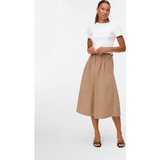 Vmvienna Høj Talje Midinederdel