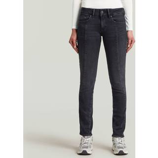 Contor Slim Jeans - worn in zinc - Women