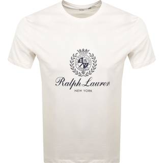 Ralph Lauren Crew Neck T Shirt Off White