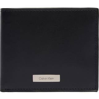 Plaque Logo Bifold Wallet - Black - One Size