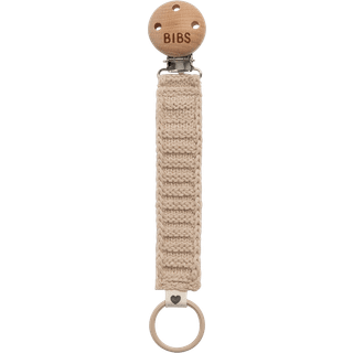 Bibs Clip Knitted Vanilla (1 stk)