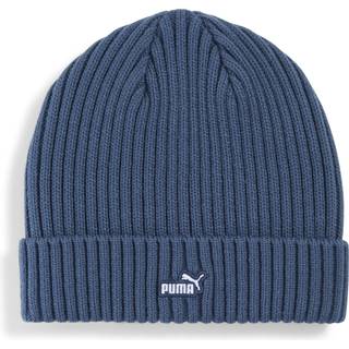 PUMA Essentials Patch Mid Crown Beanie, Accessories, Dark Indigo, OSFA
