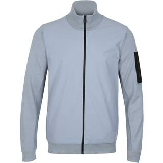 BOSS Green Herren Sweatjacke grau unifarben