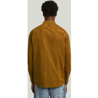 Clean Regular Shirt - Brown - Men