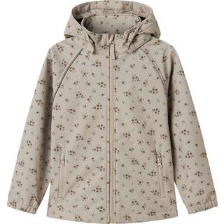 NAME IT Softshell Jakke Alfa Pure Cashmere Bouquet