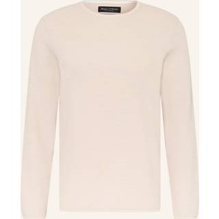 Marc O'Polo Herren Pullover beige unifarben