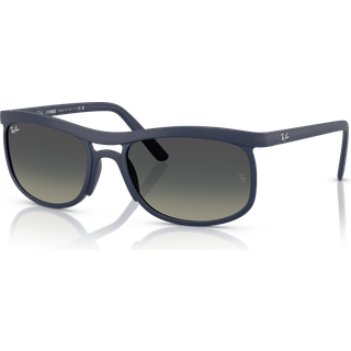 Ray - Ban Unisex RB4452 633111 Solbriller Kig Blå Grå Firkantet Normal Skygge