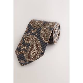 Next Navy Signature Made In Italy Printed Paisley Tie