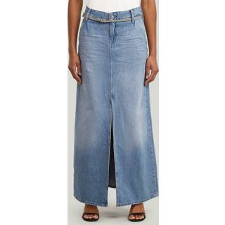 Baggy Maxi Skirt - Light blue - Women