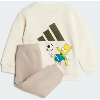 The Simpsons joggingdragt til børn - Cream White - 98