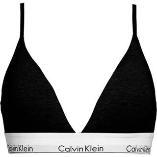 Lightly Lined Triangle Bralette - Icon Cotton Modal - Black - L