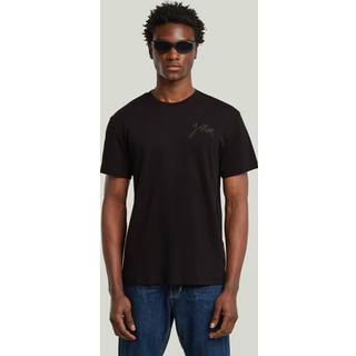 Script T-Shirt - Black - Men