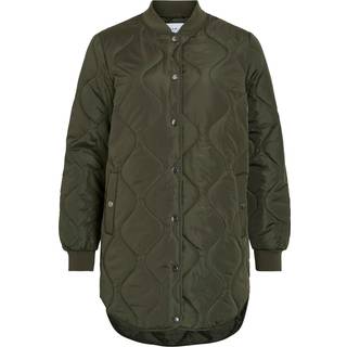 Vitate Quiltet Frakke