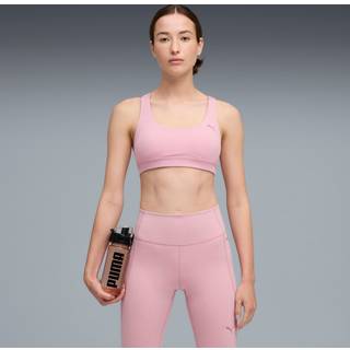 PUMA CLOUDSPUN Training Bra Women, Clothing, Poised Pink Heather, L