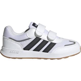 adidas adidas White/Black Tensaur Switch Hook and Loop Kids Trainers