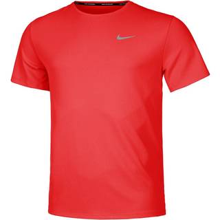 Nike Miler Running Shirt Men - Red, Size S - red