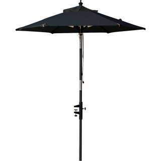 Cinas Balcony parasol Sort/sort 1,8 m