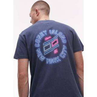 Tommy Jeans Tommy Jeans T-shirt med rund hals og grafisk Tryk på ryggen