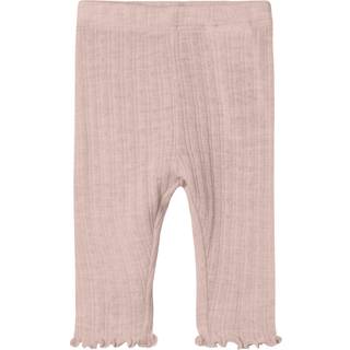 Ribstrikket Leggings