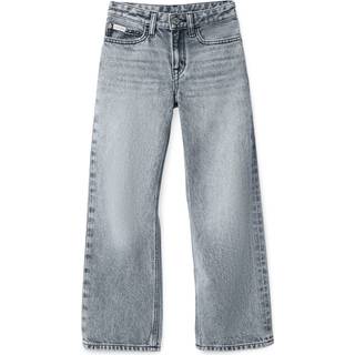 High Rise Wide Leg Jeans - Denim - 4 years (104 cm)