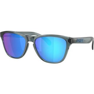 Oakley Mand OO9508 FROGSKINS S 950805 Solbriller O_matter Sort Blå Rund Polariseret