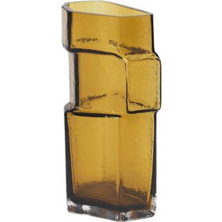 Ferm Living x Utzon Can Lis Muro Vase H23 Recycled Amber