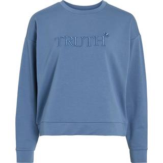 Vielsk Rund Udskæring Langærmet Sweatshirt