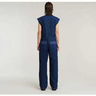 Cocoon Jumpsuit - Dark blue - Women
