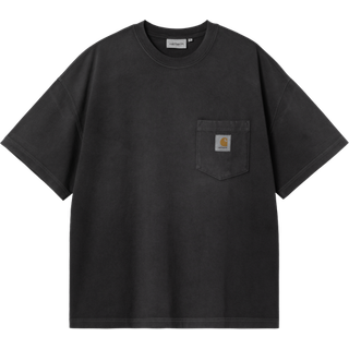 Hudson Pocket T-shirt, Black (Chalk Wash), L