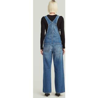 Straight Leg Dungaree - faded sakarya - Women