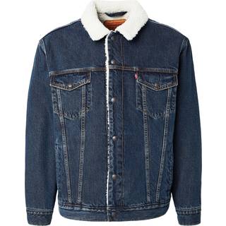 Levis Sherpa Trucker Jacket Denim