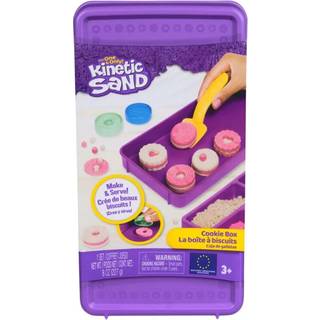 Kinetic Sand Cookie Box legetøjssæt med magisk sand