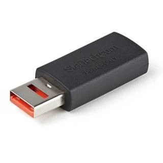 STARTECH USB data blocker - Secure Charge USB condom - no data transfer - adapter for mobile phone/tablet - USB protector