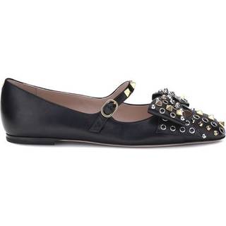 Valentino Garavani Bowow studded leather ballet flats - black - EU 37