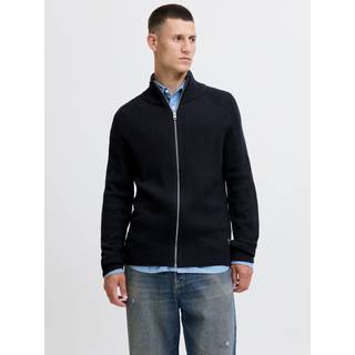 Ensfarvet Strikket Cardigan