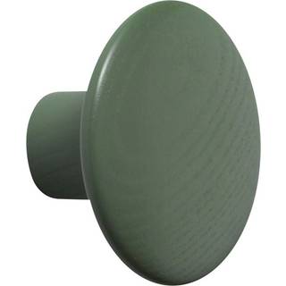 Muuto the Dots Wood Knager Dusty Green Ø9 cm