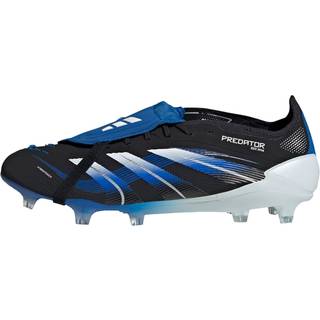 Predator Elite JB støvler med foldbar pløs til hårdt underlag - Core Black / Cloud White / Glow Blue - 41 1/3