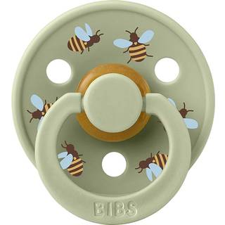 BIBS Rund Colour Sut - Str. 1 - Naturgummi - Studio - Bumblebee - Sage