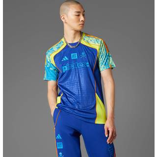 Orlando Pirates FC x NTS UBP trøje - Mystery Ink / Unity Orange / Blue Bird / Semi Solar Yellow - L