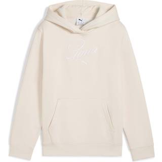 PUMA Essentials Script Hoodie Youth, Shop, Alpine Snow, 11-12Y