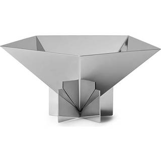 Normann Copenhagen - Fem Bowl Stainless Steel - Serveringsskåle - Metal