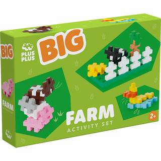 Plus Plus BIG Activity Farm Set - byggesæt for børn