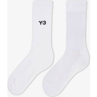 Y-3 klassiske mellemlange sokker - White - 34-36