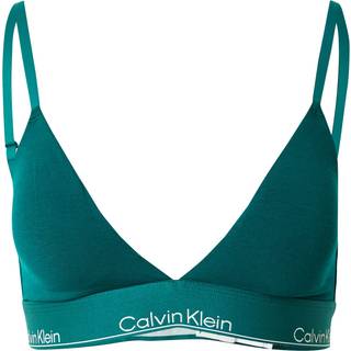 Lightly Lined Triangle Bralette - Icon Cotton Modal - Green - XXS