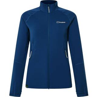 Berghaus Women's Kinetic Powerstretch Jacket Fleecejakke Damer størrelse 38 farve blå