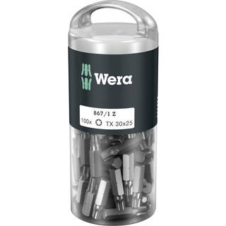 WERA bits Torx 867/1 25mm 100stk - TX30