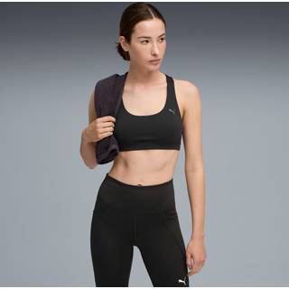 PUMA CLOUDSPUN Training Bra Women, Clothing, Black, L