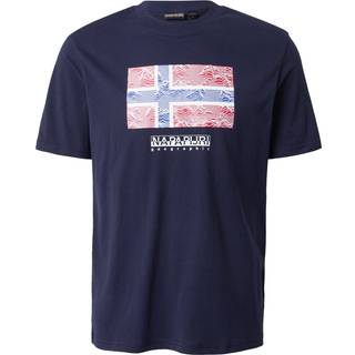 Napapijri S-Drapeau T Shirt Blue
