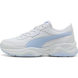 PUMA Cilia Mode Women&#39;s Trainers, Shoes, Silver Mist/Haute Tropic/White, 38